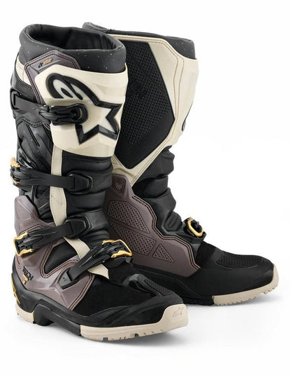 Alpinestars Tech 7 Enduro Drystar Boots Black Grey Gold - MxProStoreParts
