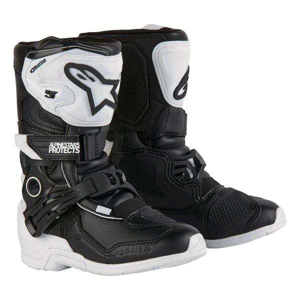 Alpinestars Bottes Tech 3s Barn Noir/Blanc - MxProStoreParts