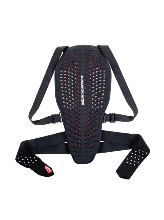 Alpinestars Nucleon Plasma rugprotector – zwart/wit/rood
