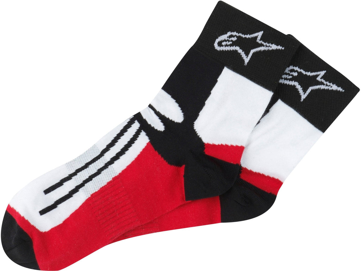 Alpinestars Socks Road Racing black/red/white - MxProStoreParts