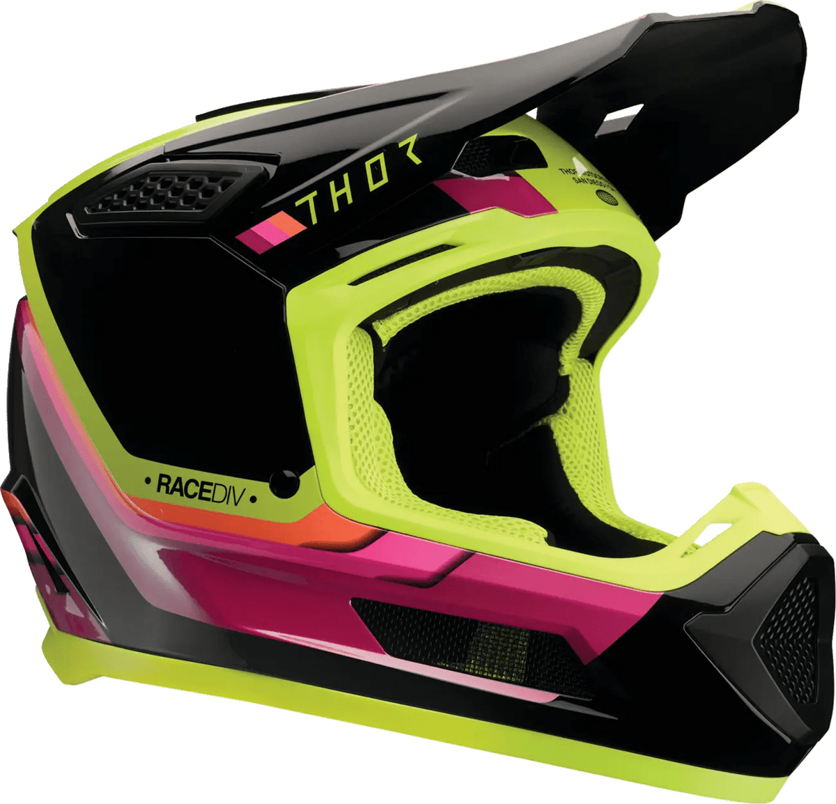 THOR Fleet Defy – Casque cross noir/fluovert - MxProStoreParts