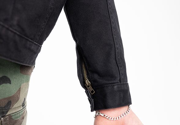 JOHN DOE Maverick herenjas van XTM® Denim zwart 2XL - MxProStoreParts