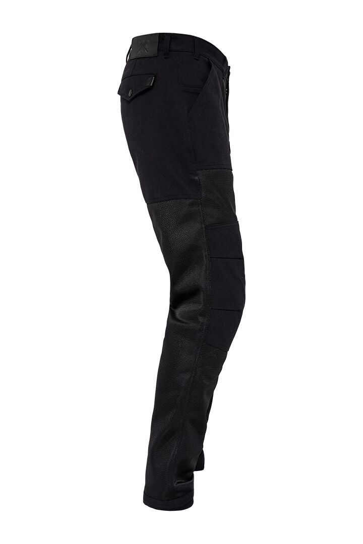 JOHN DOE Aero Mesh herenmotorbroek zwart 32/32 - MxProStoreParts