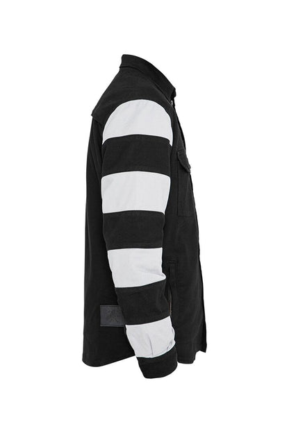 JOHN DOE Motoshirt herenjas zwart/wit 5XL - MxProStoreParts