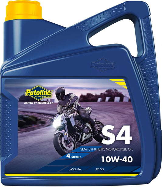 Putoline S4 10W-40 4L MINERAL, API SM, JASO MA