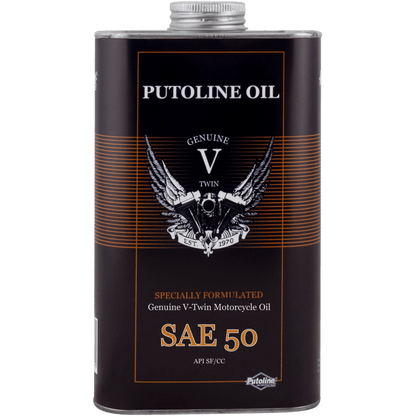 Putoline GENUINE V-TWIN SAE 50 1L MINERAL, API SF - MxProStoreParts