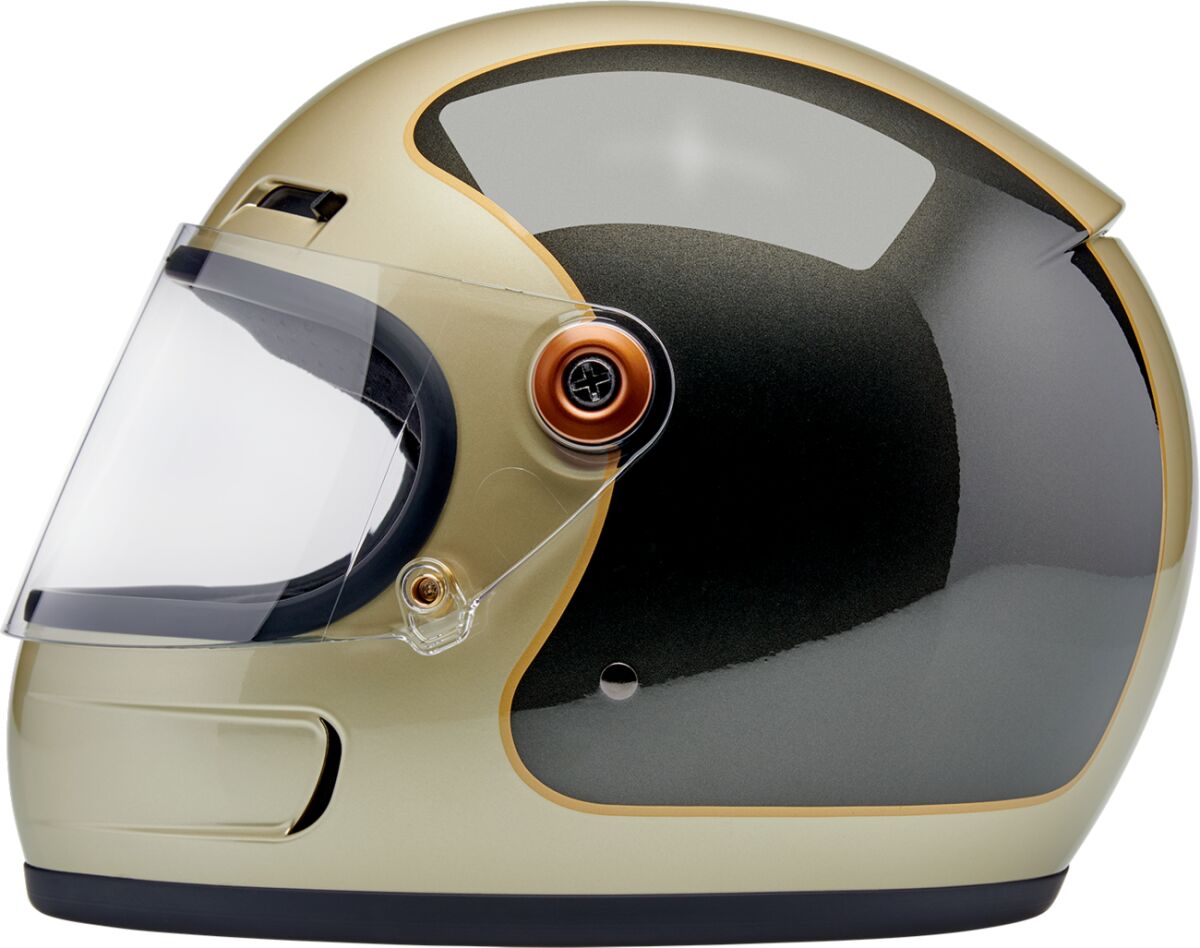 BILTWELL Gringo SV integraalhelm Champagne/Charcoal — maat M - MxProStoreParts