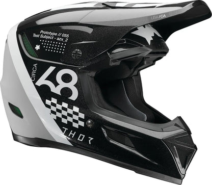 THOR Reflex Sport Riot MIPS cyclo-cross helmet – Grey/Black/White matte - MxProStoreParts