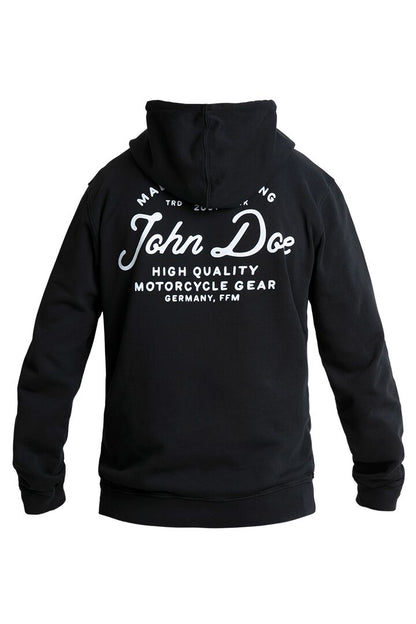 JOHN DOE JD Lettering herentrui met capuchon zwart maat M - MxProStoreParts