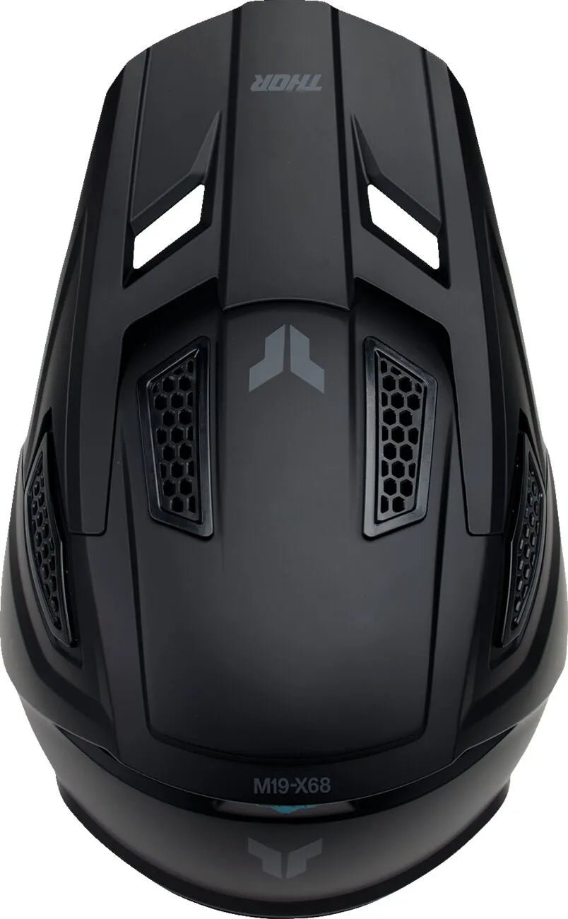 THOR Fleet Blackout casque cross – Noir mat - MxProStoreParts
