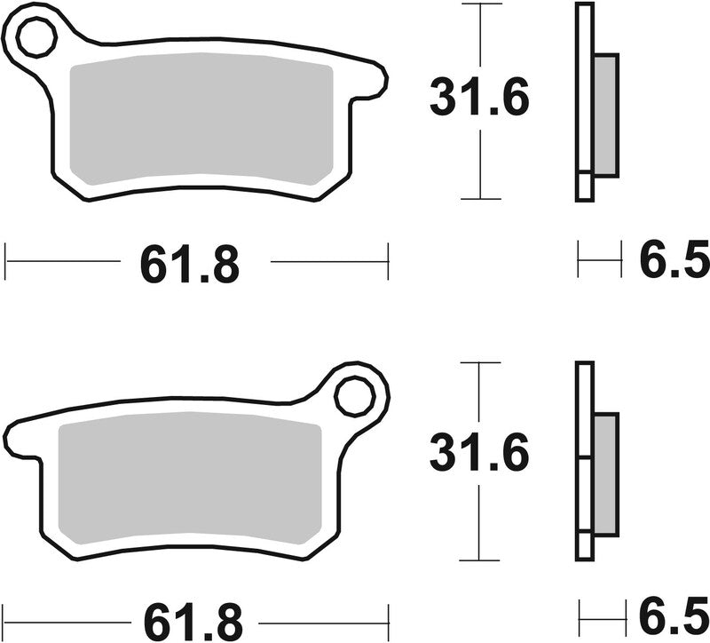 BREMB PASTILLAS DE FRENO 07GR69SD METAL SINTETIZADO - MxProStoreParts