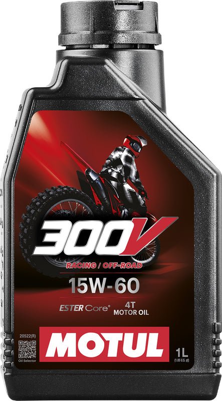 MOTUL 300V Factory Line Off Road Racing 4T motorolie - 15W60 1L - MxProStoreParts