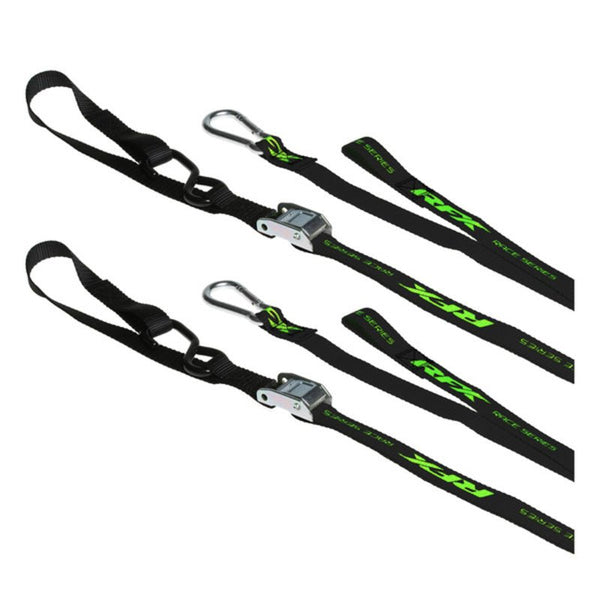 RFX RACE 1.0 TIE DOWNS, BLACK - MxProStoreParts