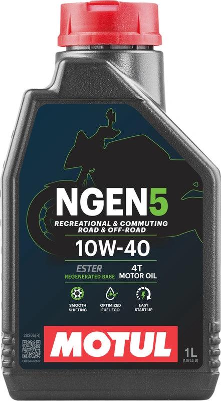 MOTUL NGEN 5 4T Motor Oil - 10 W-40 1 L - MxProStoreParts