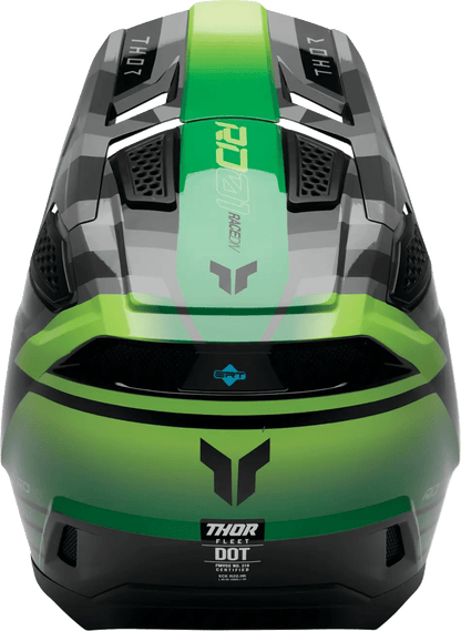 THOR Fleet Camber casque cross – Noir/Vert - MxProStoreParts