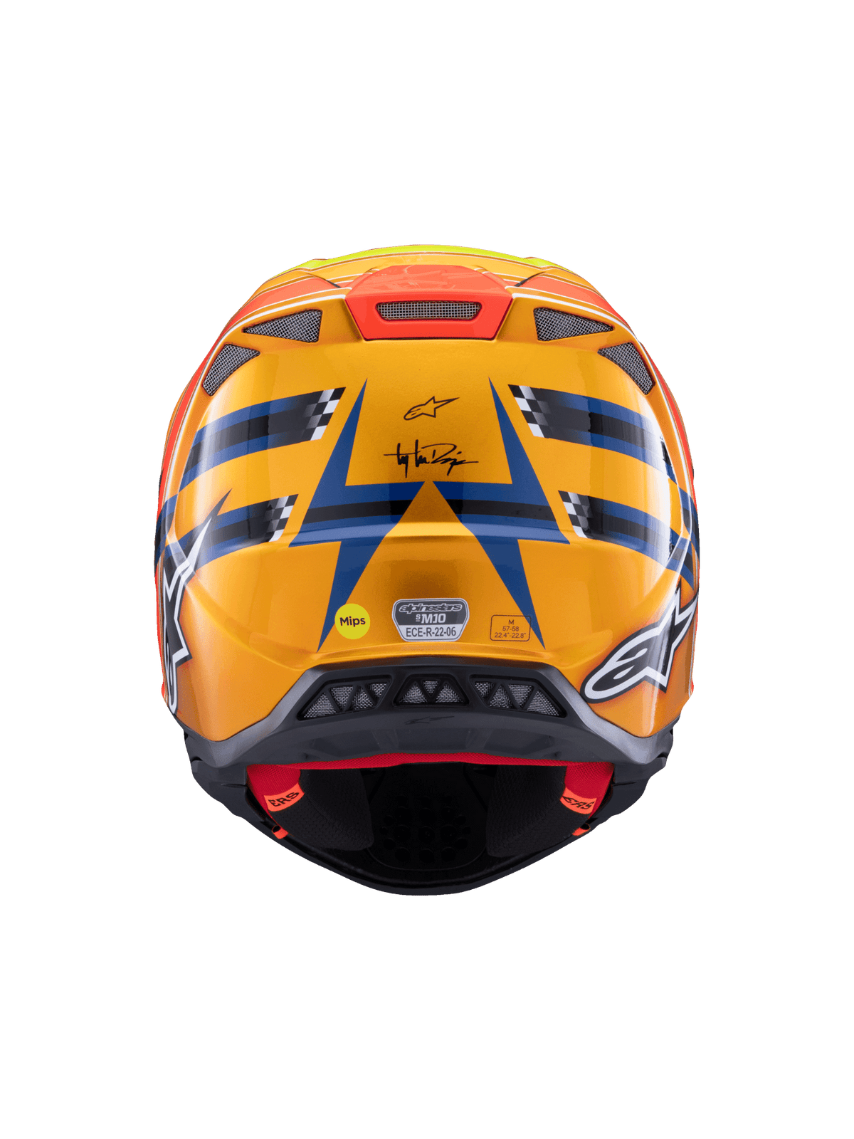 Alpinestars Supertech M10 Edición TLD Casco de Motocross - MxProStoreParts