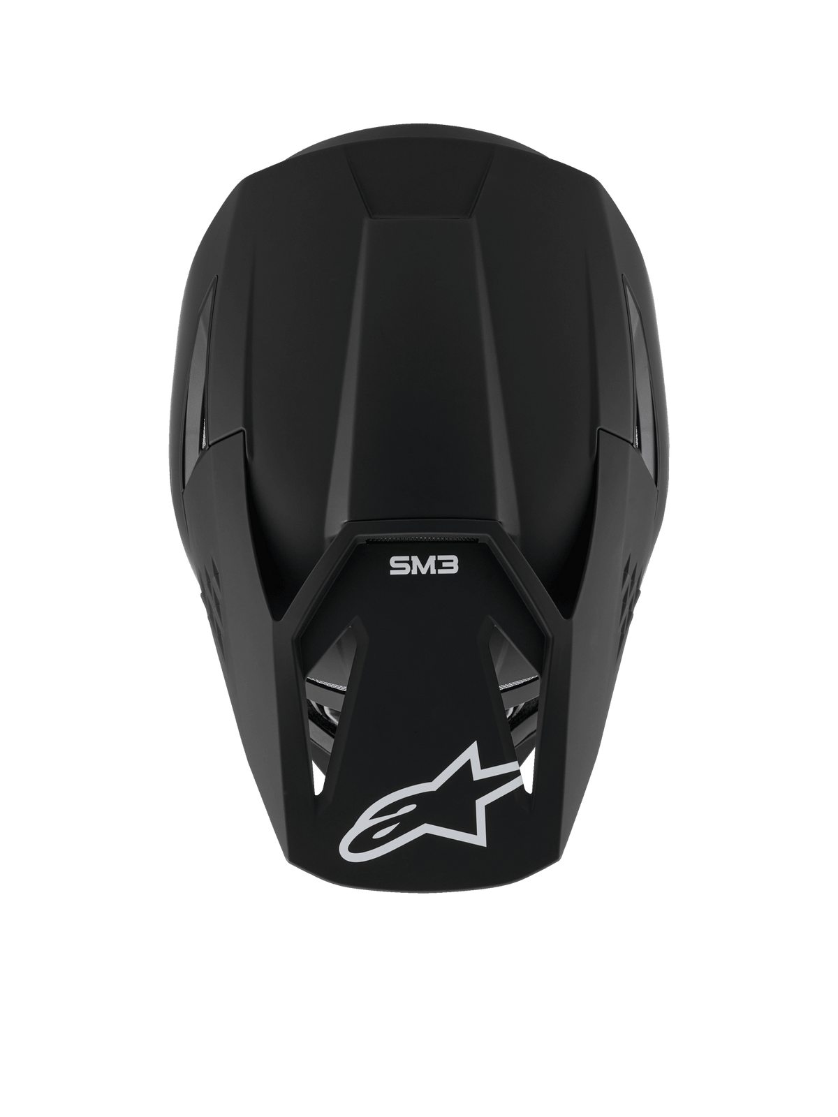Alpinestars S-M3 Solid Casco de moto ECE 22.06 Negro Mate - MxProStoreParts