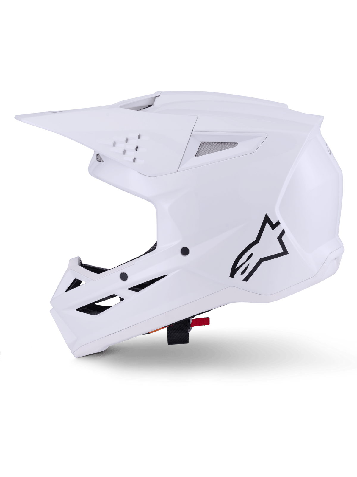 Alpinestars S-M3 Casco Sólido ECE 22.06 Blanco Brillante - MxProStoreParts