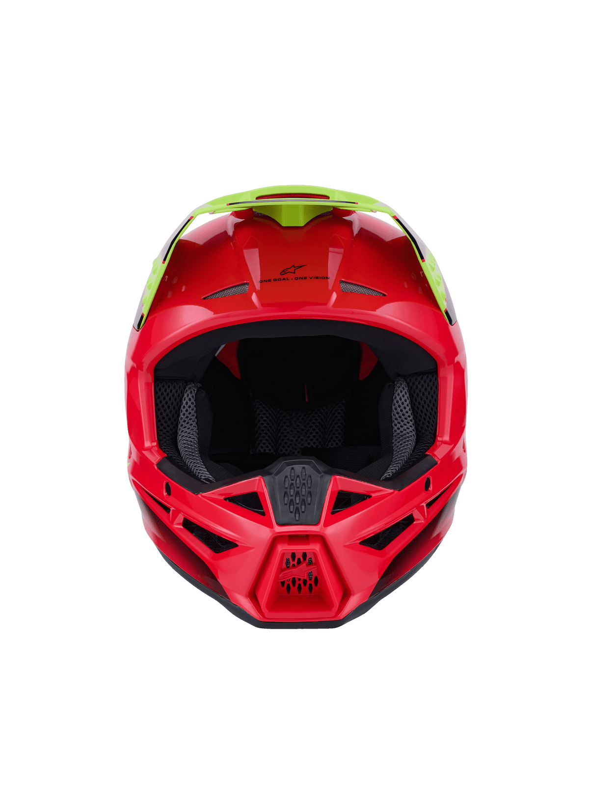Alpinestars S-M3 Fray Helmet ECE 22.06 Fluo Black Glossy - MxProStoreParts
