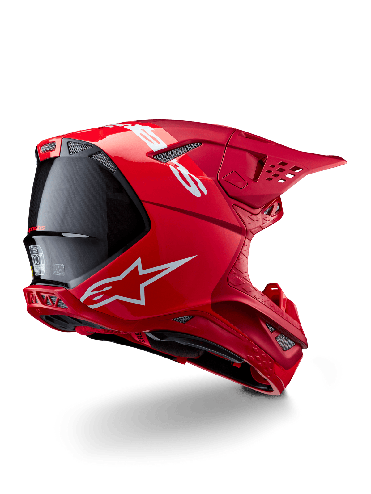 Alpinestars Supertech M10 Flood Helmet ECE 22.06 Fluorescent Red - MxProStoreParts