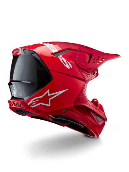 Alpinestars Supertech M10 Flood Helmet ECE 22.06 Fluorescent Red - MxProStoreParts