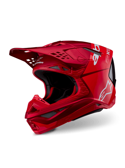 Alpinestars Supertech M10 Flood Helmet ECE 22.06 Fluorescent Red - MxProStoreParts