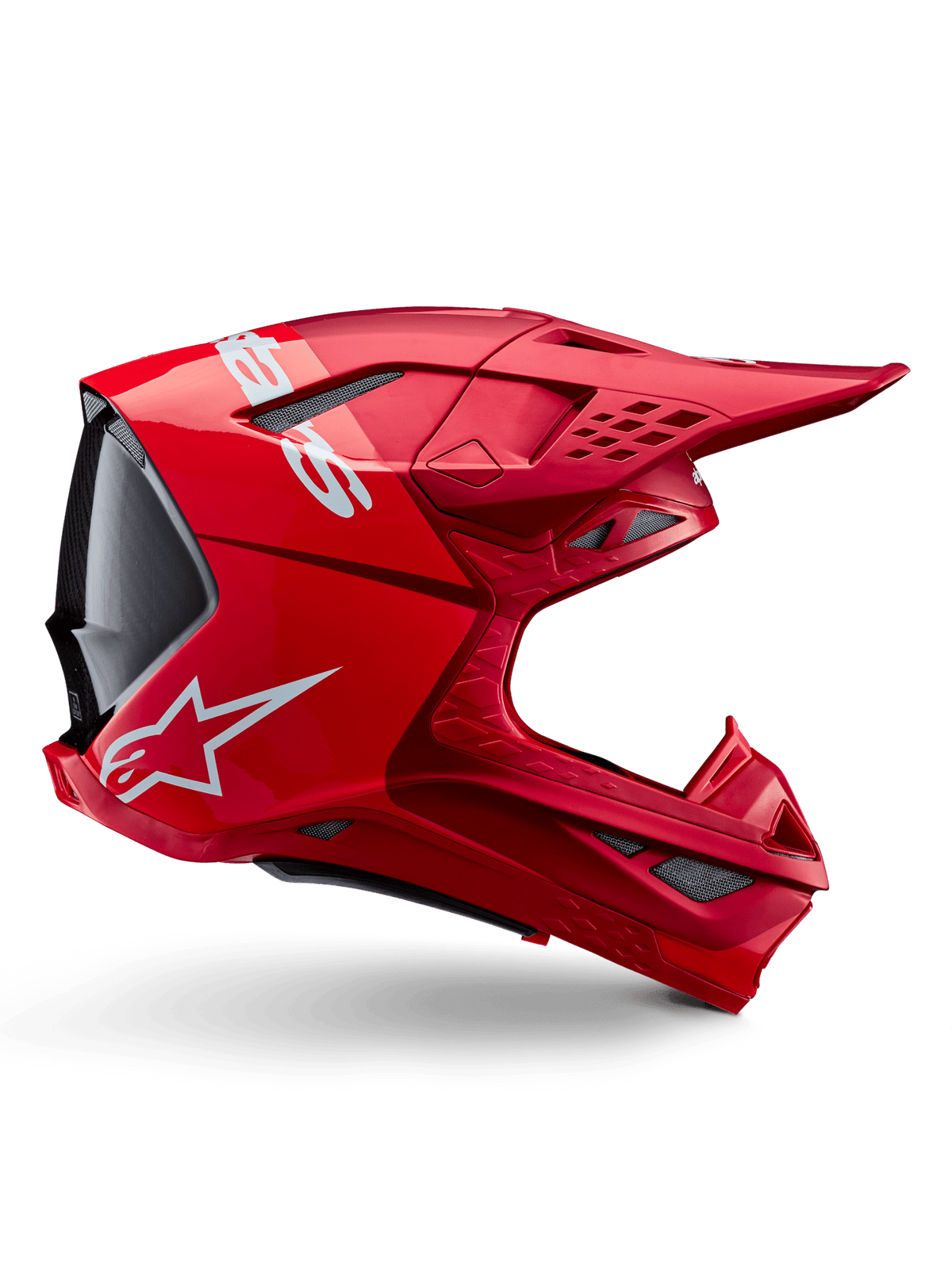 Alpinestars Supertech M10 Flood Helmet ECE 22.06 Fluorescent Red - MxProStoreParts