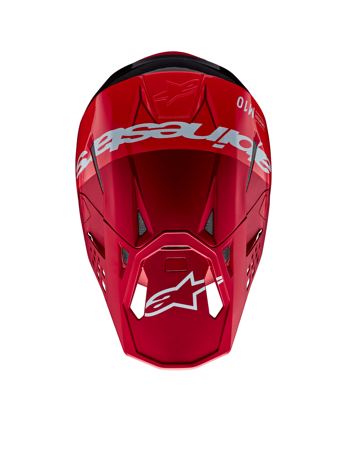 Alpinestars Supertech M10 Flood Helmet ECE 22.06 Fluorescent Red - MxProStoreParts