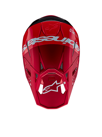 Alpinestars Supertech M10 Flood Helmet ECE 22.06 Fluorescent Red - MxProStoreParts