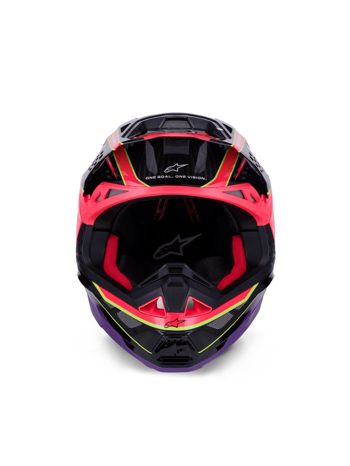 Alpinestars Supertech M10 Era Casque Carbon MIPS Rose Violet Fluo - MxProStoreParts