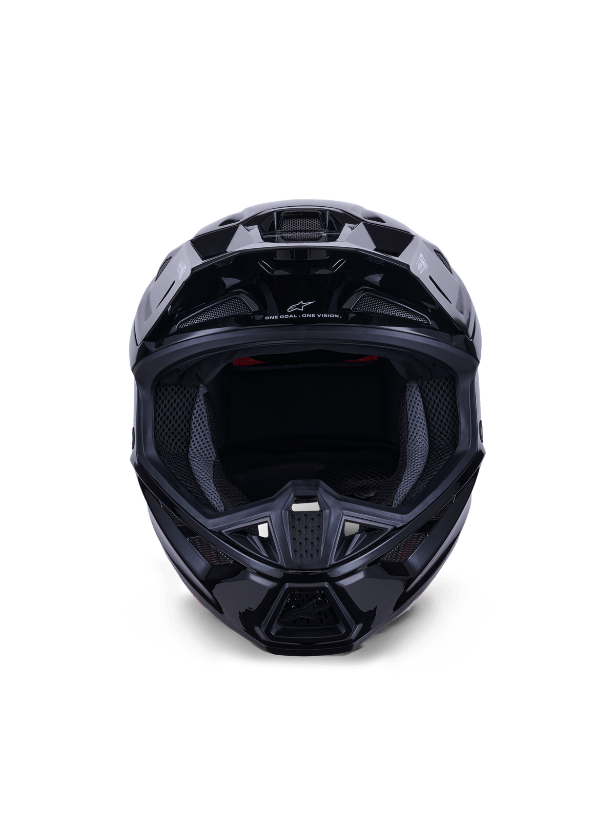 Alpinestars S‑M7 Solid Casco ECE 22.06 Negro Brillante - MxProStoreParts