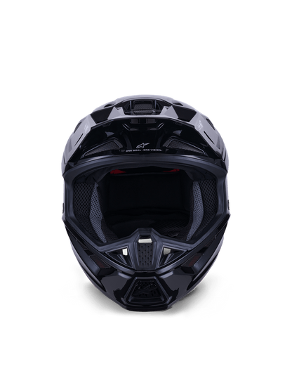 Alpinestars S‑M7 Solid Casco ECE 22.06 Negro Brillante - MxProStoreParts