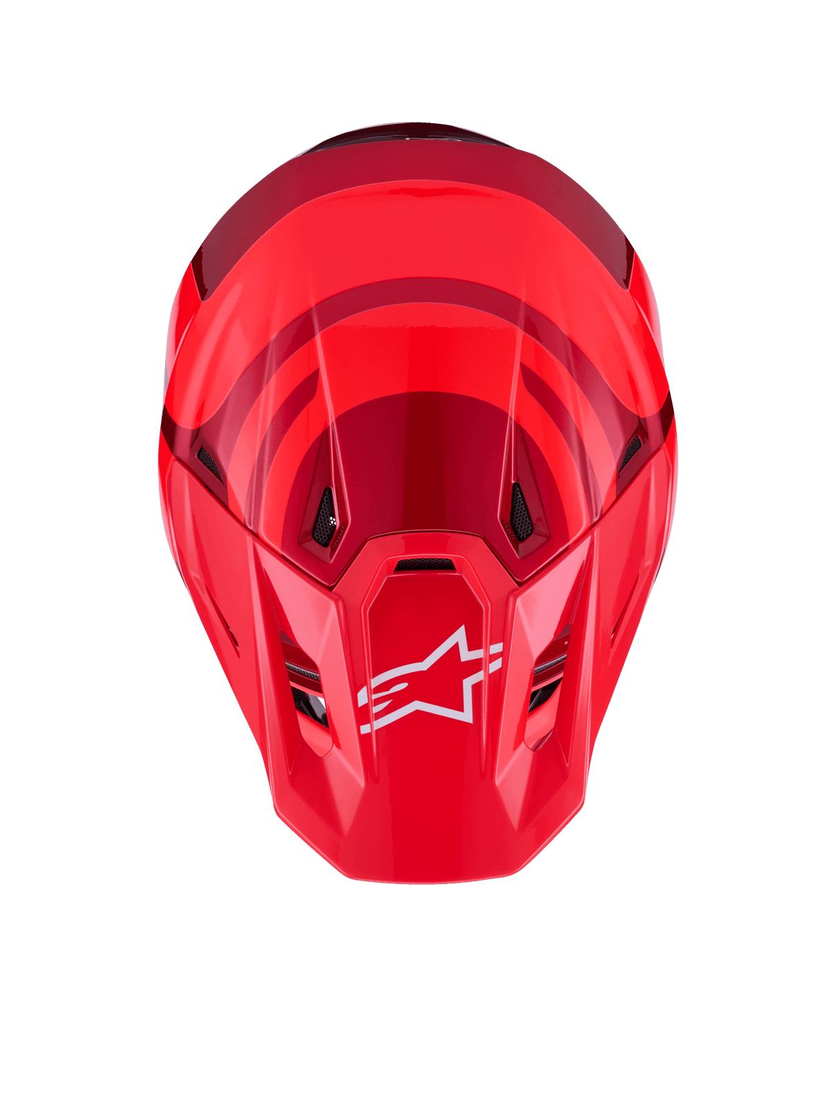 Alpinestars S-M7 Core Casco Off-Road ECE 22.06 Rojo Brillante - MxProStoreParts