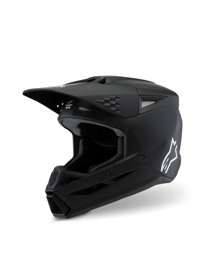 Alpinestars S-M3 Youth Helm Schwarz Matt - MxProStoreParts