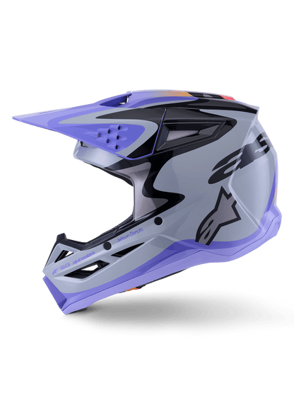 Alpinestars S-M3 Jettson Casque de motocross pour jeunes ECE 22.06 - MxProStoreParts