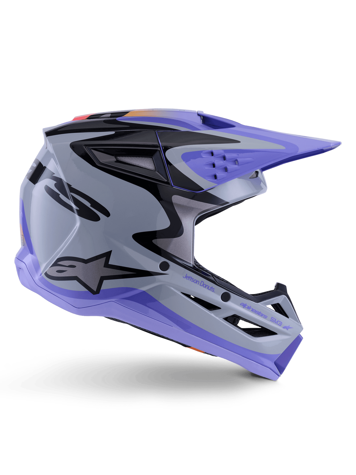 Alpinestars S-M3 Jettson Casque de motocross pour jeunes ECE 22.06 - MxProStoreParts