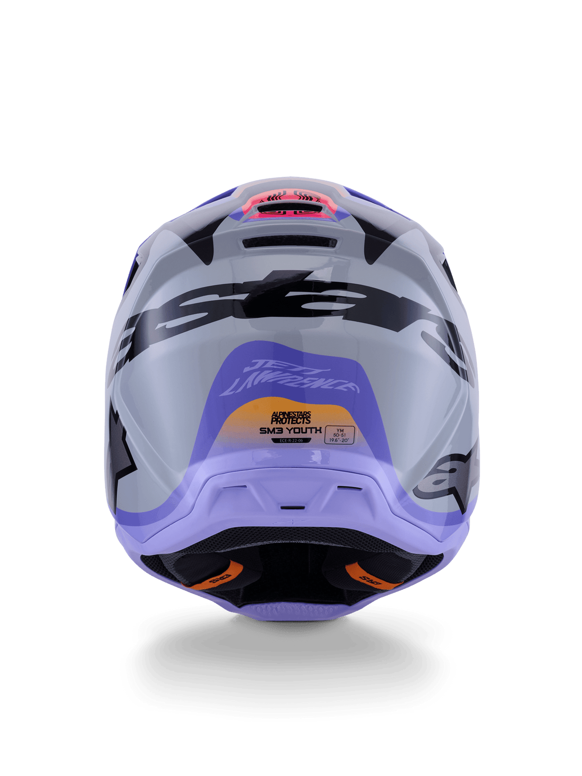 Alpinestars S-M3 Jettson Casque de motocross pour jeunes ECE 22.06 - MxProStoreParts