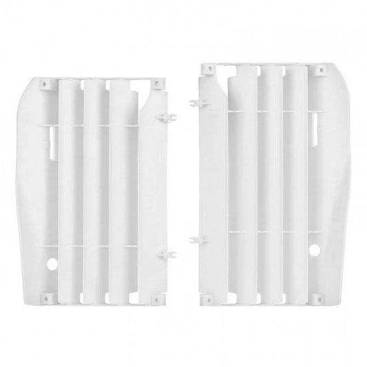 Polisport Radiador Láminas de Plástico Blanco para Honda CRF 250R 10-13