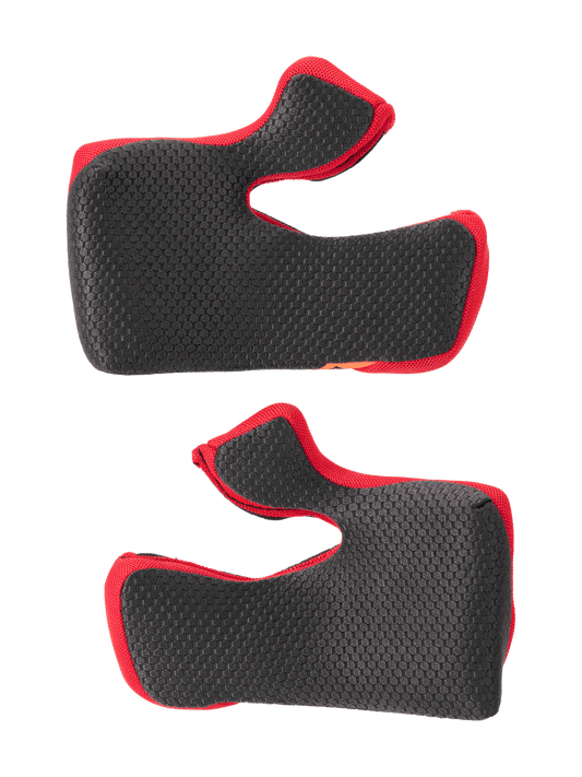 Alpinestars Supertech M10 Regular Black Hexagonal Mesh Cheek Pad Set