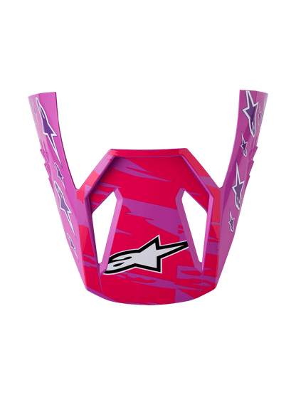 Alpinestars SM3 Falcon Vizier ECE06 Violet Blanc Noir Rose fluo - MxProStoreParts