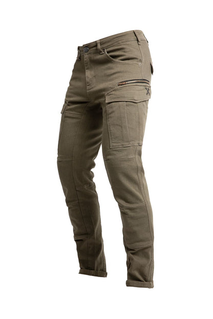 JOHN DOE Defender Mono cargobroek olijfgroen 34/32 - MxProStoreParts