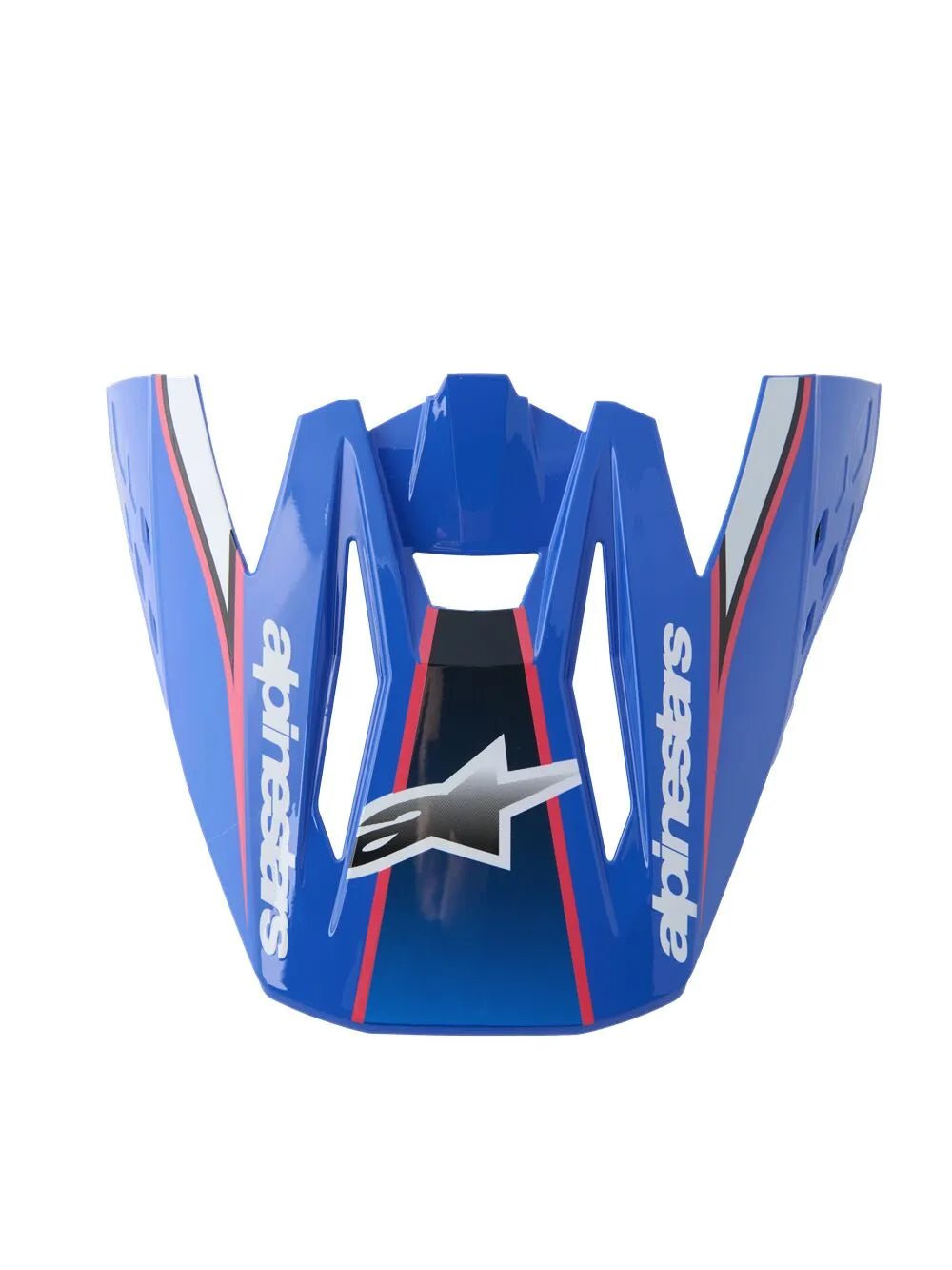 Alpinestars S-M5 Sail Visor – Blanco, Rosa y Azul brillante - MxProStoreParts