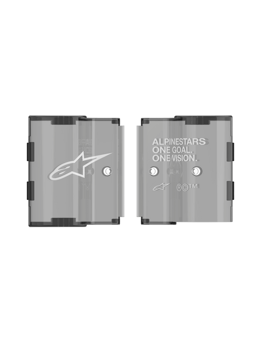 Alpinestars Vision Roll-Off Boue et Sable Foncé Kit