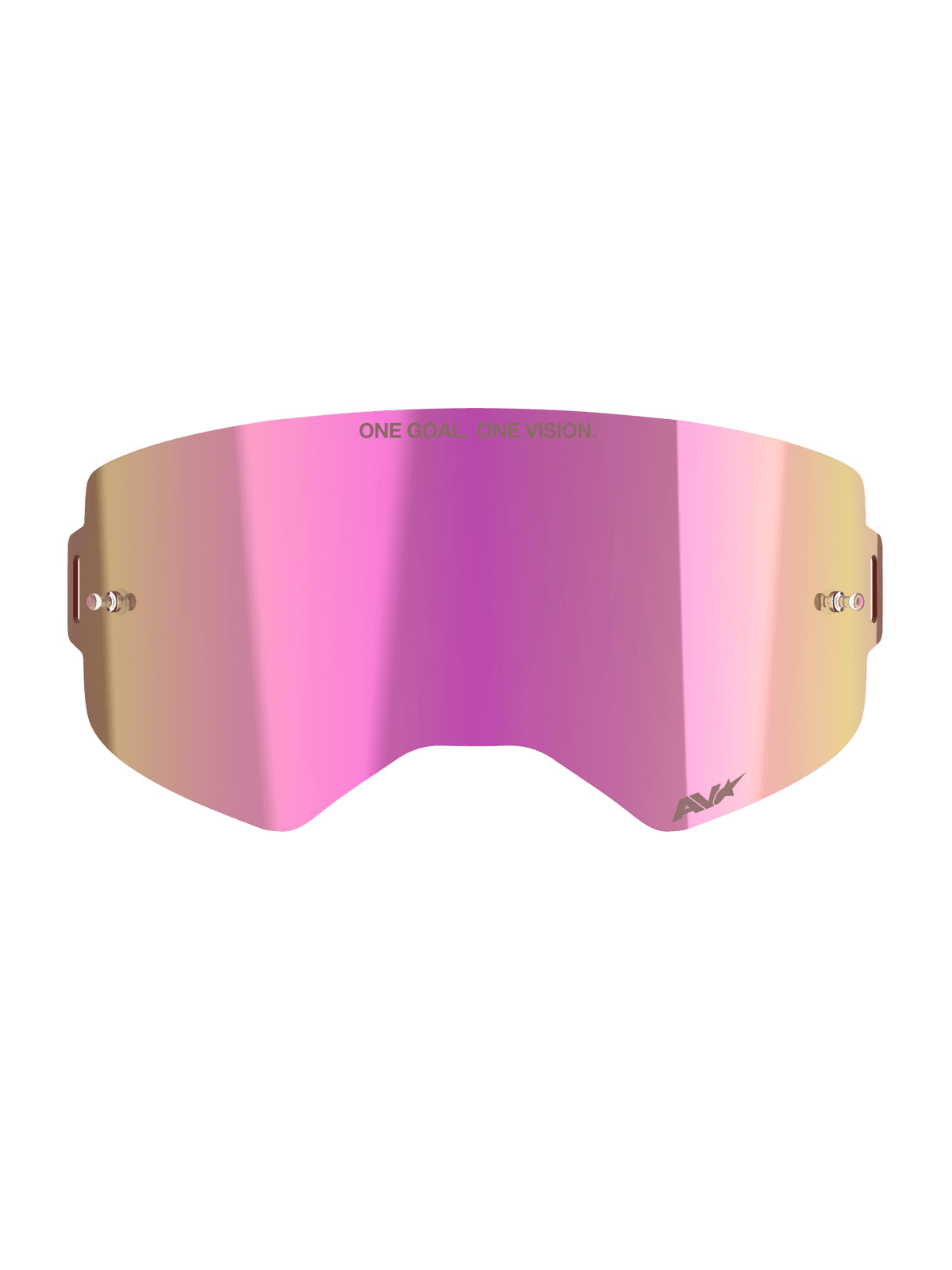 Alpinestars Supertech Lentille de remplacement Miroir Rose Taille Unique - MxProStoreParts