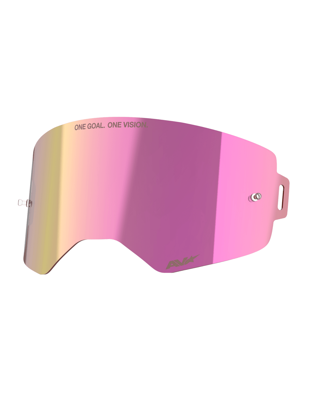 Alpinestars Supertech Lentille de remplacement Miroir Rose Taille Unique - MxProStoreParts