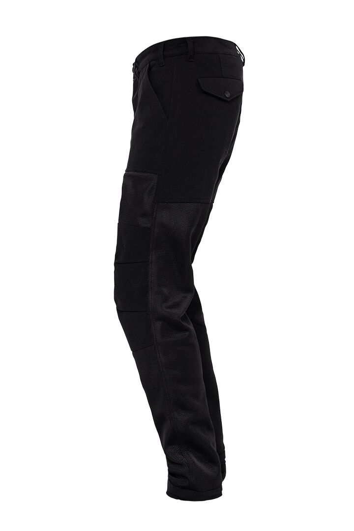 JOHN DOE Aero Mesh textiele herenmotorbroek zwart 36/32 - MxProStoreParts