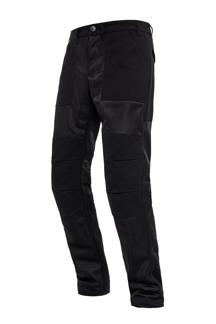 JOHN DOE Aero Mesh textiele herenmotorbroek zwart 36/32 - MxProStoreParts