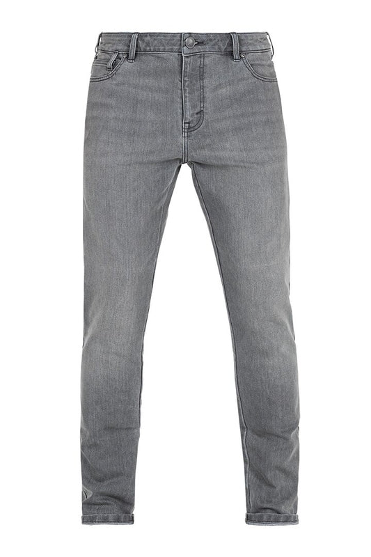 JOHN DOE Pioneer Mono herenmotorbroek lichtgrijs – maat 33/34
