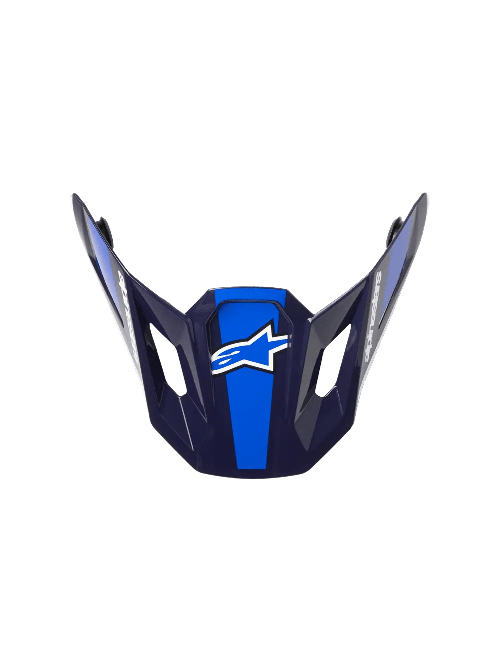Alpinestars S-M7 Rise helmet visor – Blue White Glossy - MxProStoreParts