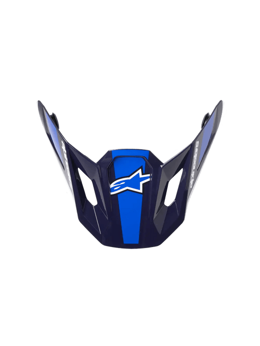 Alpinestars S-M7 Rise visera de casco – Azul blanco brillante